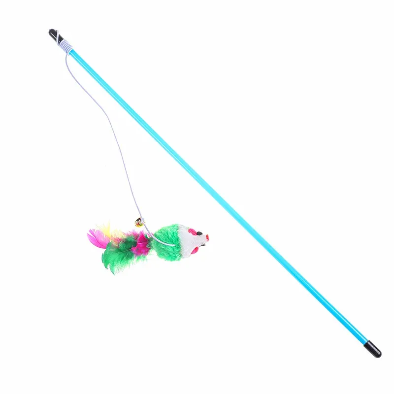Jouet souris à plumes pour chats, PawParty Store_voghion.com