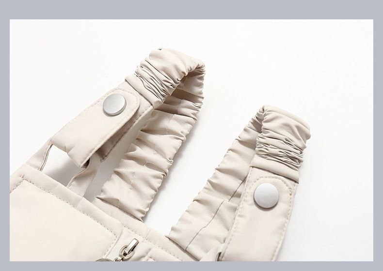 Conjunto de mono de invierno cálido con capucha para madre e hijos - Traje de nieve suave con relleno de plumón de pato para niños y niñas (1-5 años) - Conjunto acogedor de dos piezas_voghion.com