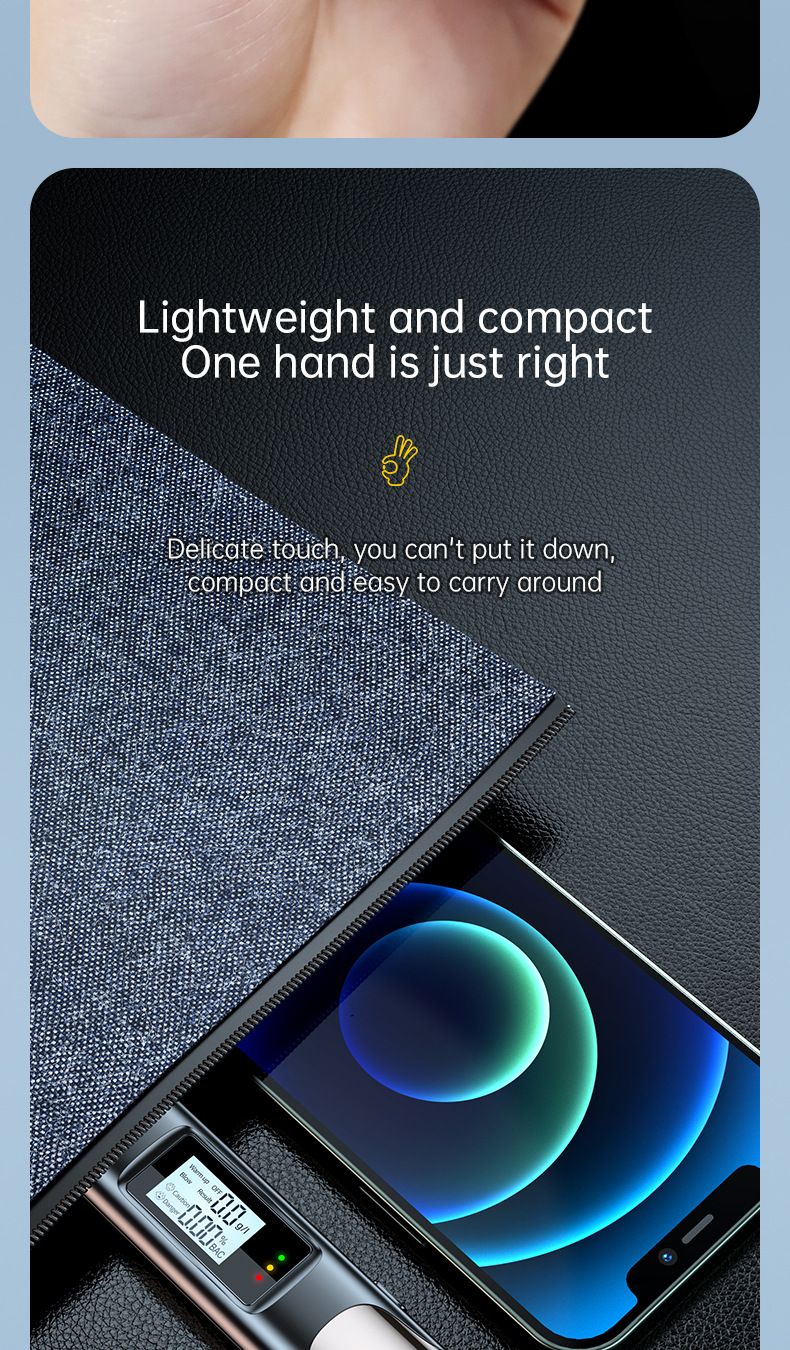 High-Precision Drunk Driving Detector Hot-Selling Breath Alcohol Tester_voghion.com