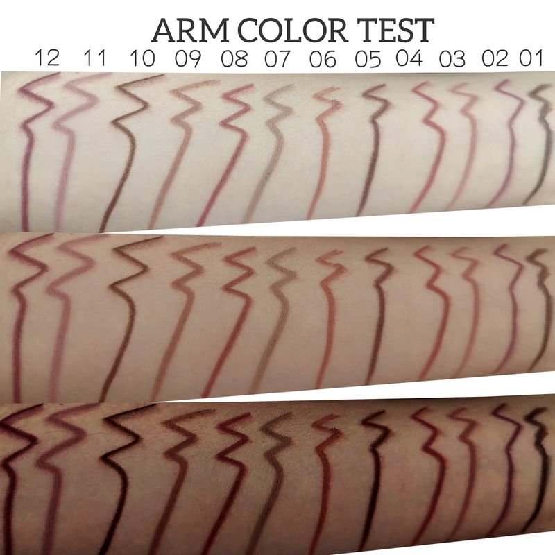 Lip Liner 12 Color Lip Liner Set Matte Nude Lipstick Long Lasting Non Fading Hook Lip Pencil Makeup_voghion.com