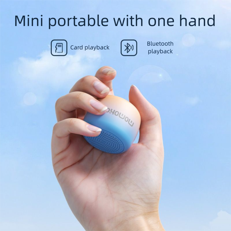 Momoho Bluetooth Taşınabilir Yüksek Sesli Dış Mekan Mini Hoparlör Cep Telefonu Ses Çalar_voghion.com
