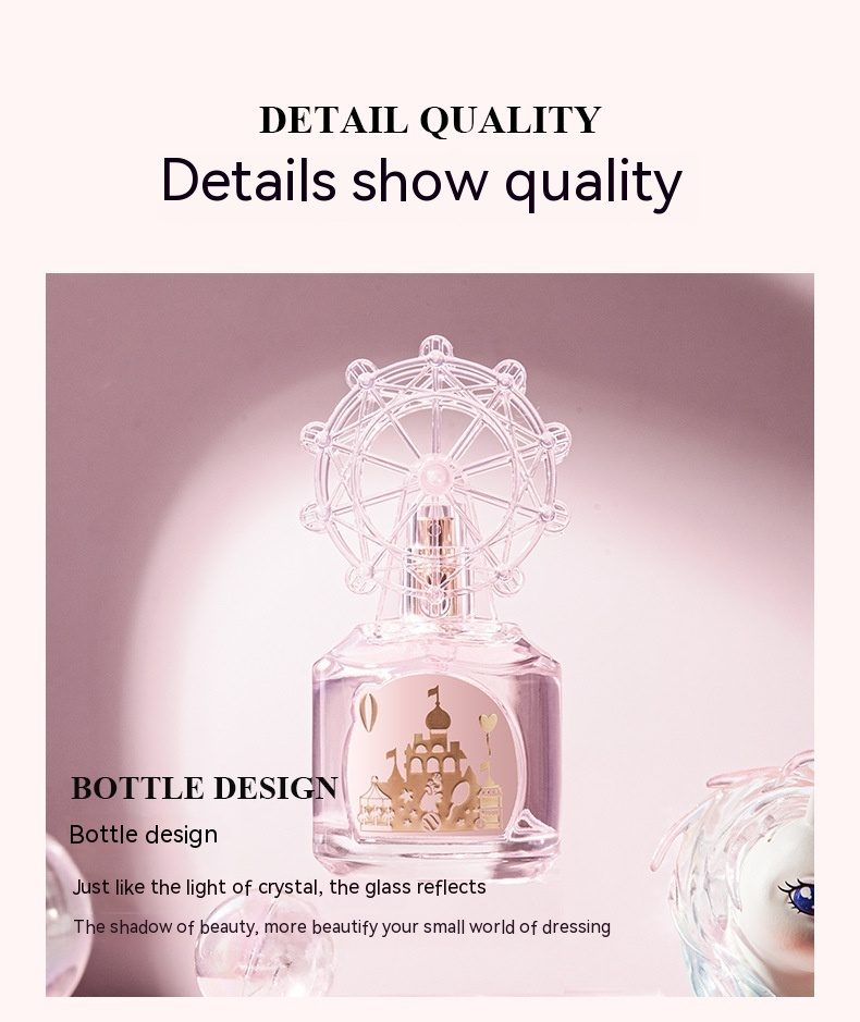 2023 Neues heißes Parfümtagebuch Castle Paradise Geschenkbox Damenparfüm Langlebiger frischer natürlicher Duft Faires kleines Parfüm_voghion.com
