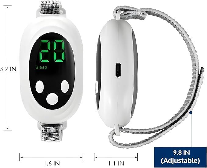 Sleep Aid Device Handheld Low Frequency Pulse of microcurrent Sleep Machine Insomnia Relief Anxiety Help Sleep_voghion.com