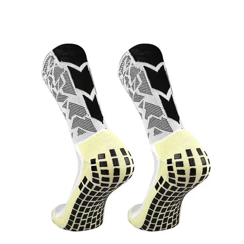 Prestatievoetbalsokken met antislip grip en vochtafvoerende technologie - Mid-Cushion Terry zool voor training, (uniseks, camouflage en effen kleuren)_voghion.com