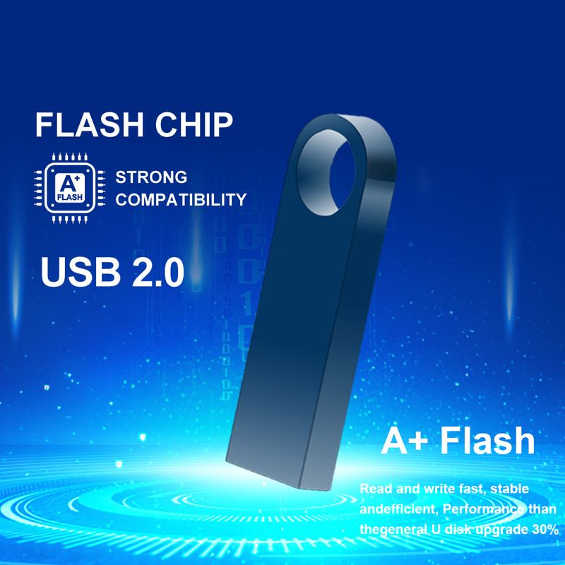 10 Color 4/8/16/32GB Pendrive Cle USB Flash Stick Pen Drive Waterproof 64 128GB Metal Memory Stick Flash Drive_voghion.com