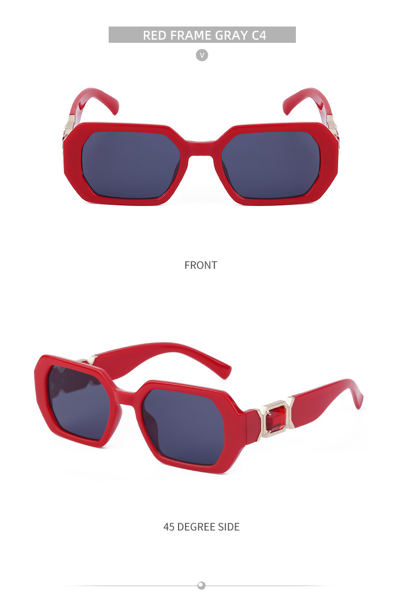 Mit Diamanten besetzte Sonnenbrille für Damen_voghion.com