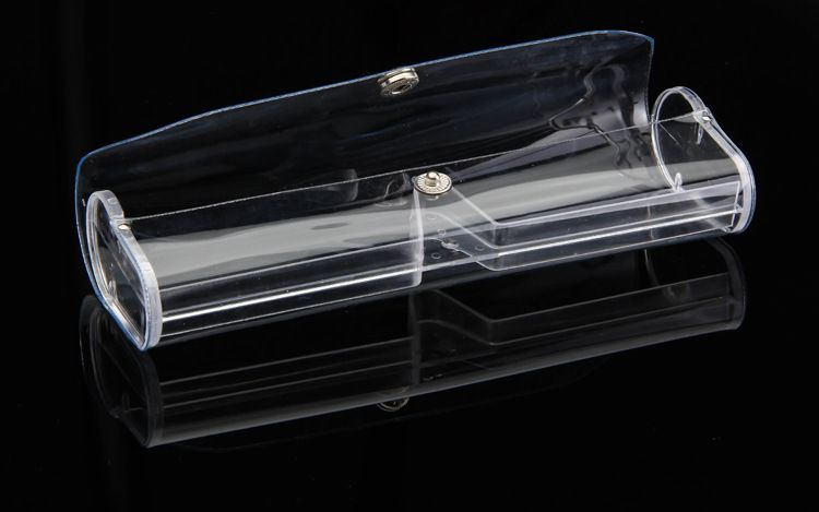 Lihavõttepüha perekorraldaja läbipaistev plastikust prillide ümbris PVC lühinägelikkuse prillide ümbris Kerge kaasaskantav hoiukarp Presbüoopia prillide ümbris_voghion.com
