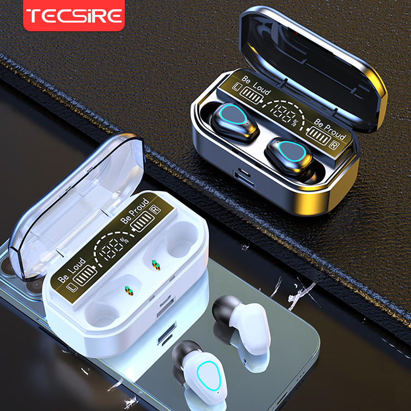 HiFi brezžične Bluetooth slušalke TWS Earbuds z upravljanjem na dotik Vodotesne z mikrofonom_voghion.com
