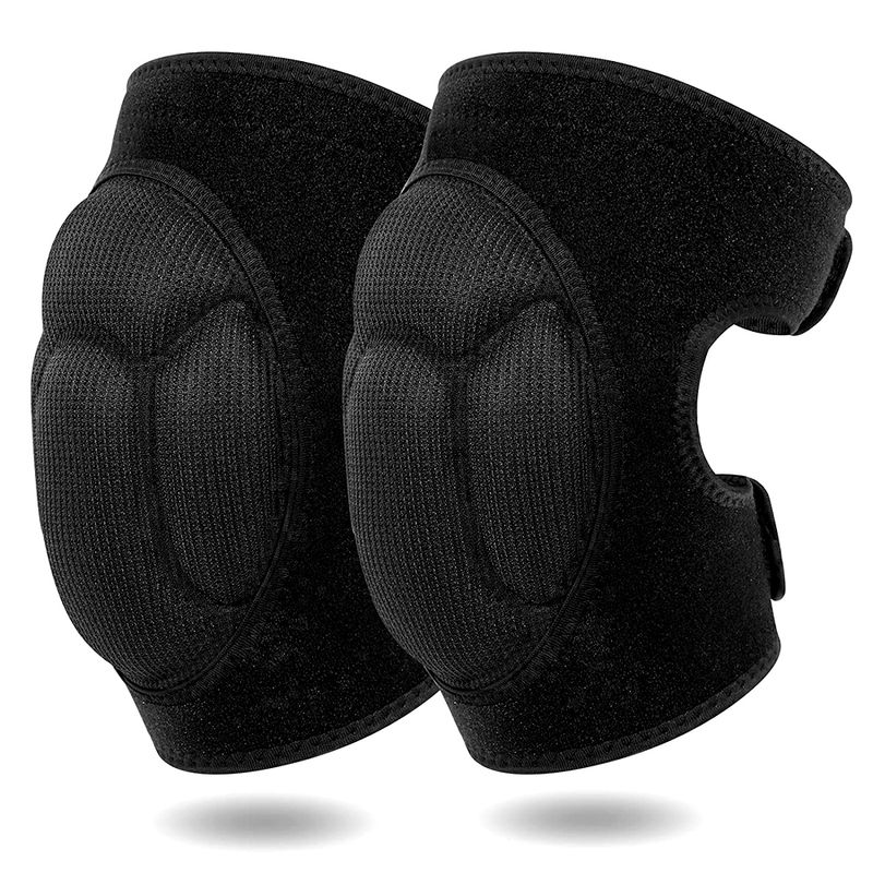 1pair Sports Anti-collision Sponge Knee Pads Football Basketball Fiess Roller Skating Protective Gear Anti-fall_voghion.com