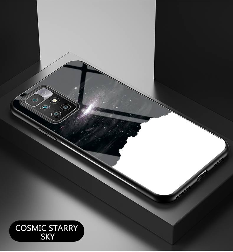 For Redmi10 Case ZROTEVE Starry Tempered Glass Cover For Xiaomi Redmi 10 C 10A 10C 9 9A 9C Xiomi Redmi10A Redmi10C_voghion.com
