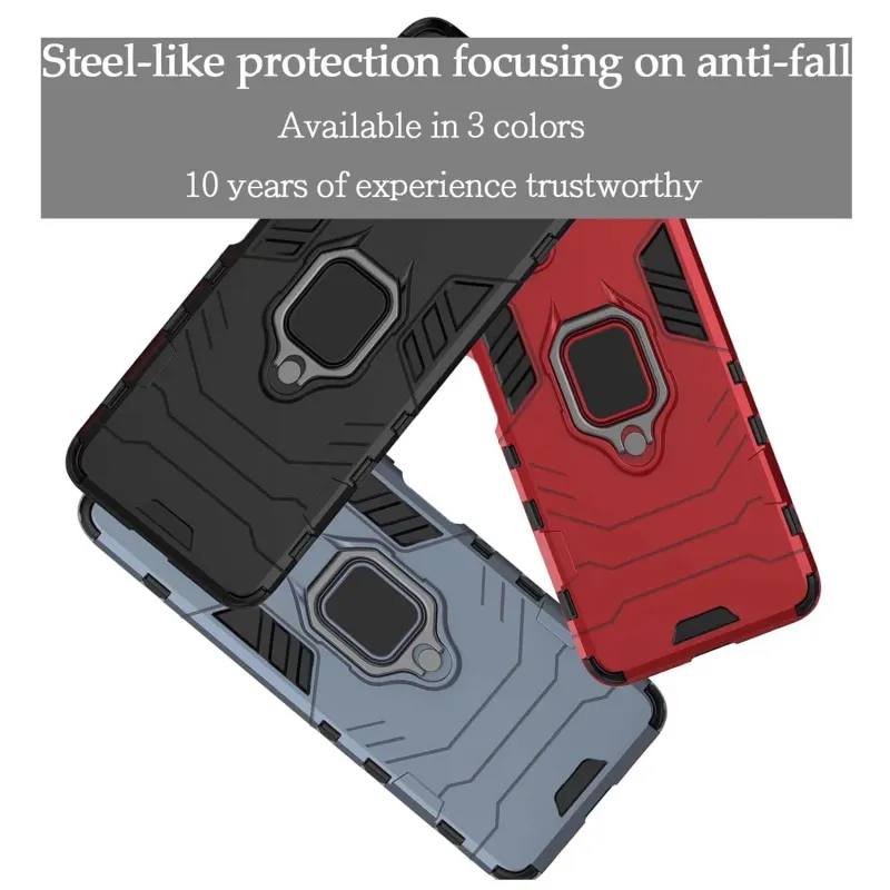Kickstand Phone Case For Xiaomi Poco X7 Pro Cover With Ring Magnetic Bracket Shell Fundas Coque_voghion.com