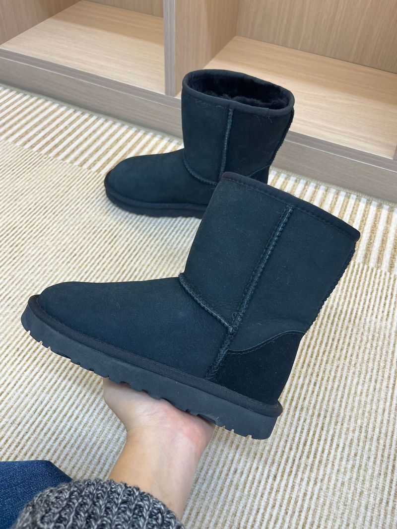 Henan Sangpo Leather Women's Boots 5825 Fur Integrated High-end Snow Boots Super Thick Warm Comfortable Versatile And Elegant_voghion.com