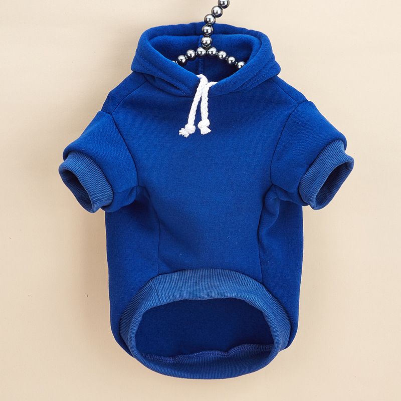 New Puppy Costume Universal For Pomeranians, Bichon Frises, Teddy Dogs, Casual Two-Legged Hooded Fleece Sweatshirt_voghion.com