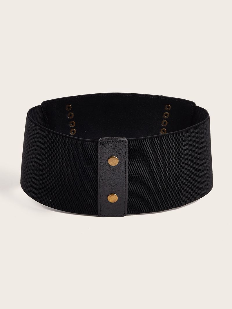 HOT Fashion Elastic Wide Belt Strap Female Dress Skirt Coat Decorative Girdle Cummerbunds Waist Seal_voghion.com