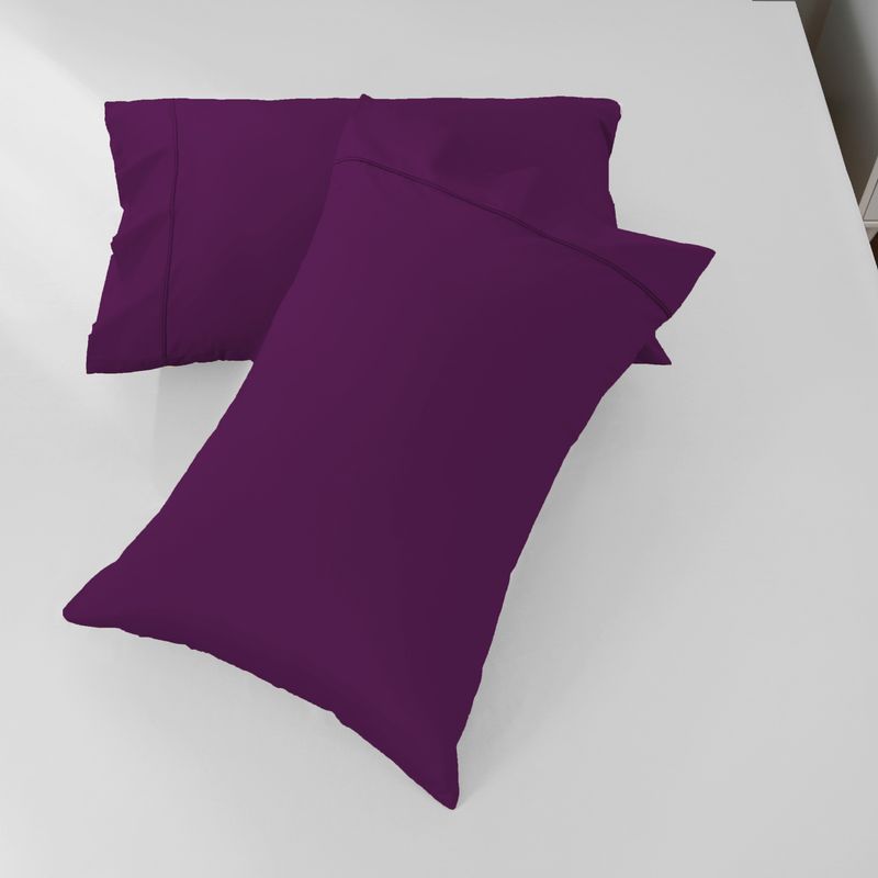 Geborstelde polyester kussenslopen met biezen - ultrazacht en huidvriendelijk, 10 elegante kleuren, 9 maten (40x60cm tot 80x80cm) Moderne minimalistische stijl_voghion.com