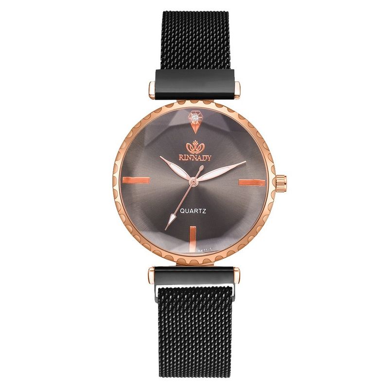 Women's Watches Bracelet Watch Set Five-piece Alloy Watch Band Magnet Buckle Watch Combination Quartz Watch_voghion.com
