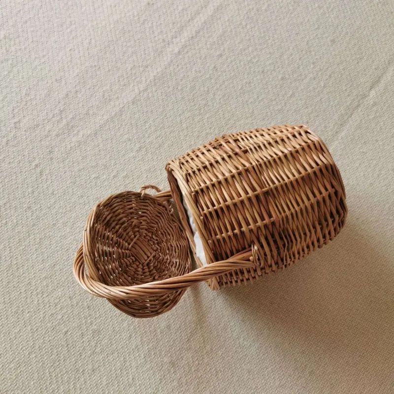 Borsa a secchiello in vimini da donna, estiva, da spiaggia, in rattan naturale, in paglia, fatta a mano, intrecciata, nuova 2022_voghion.com