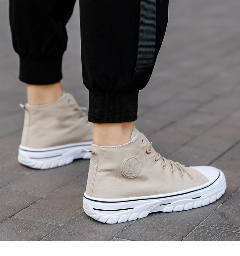 Männer Leinwand 2024 Neue Turnschuhe fr Männer Casual Atmungsaktive Platfrm Shes Männlich Hohe Tp Fashin Espadrilles Tenis_voghion.com