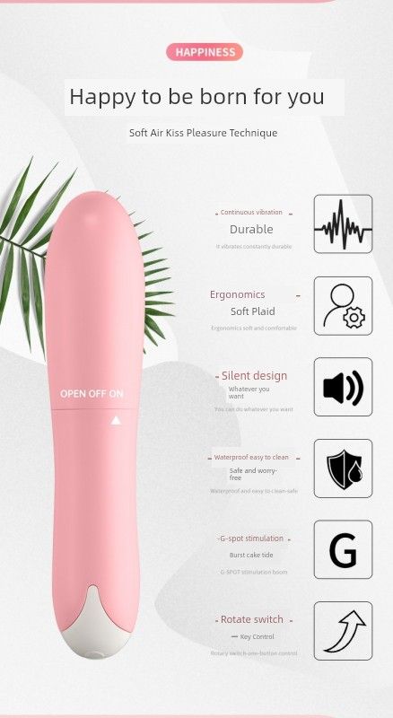 Little Dolphin Mini SexToys Egg AV Massager Dildo Vibrator_voghion.com