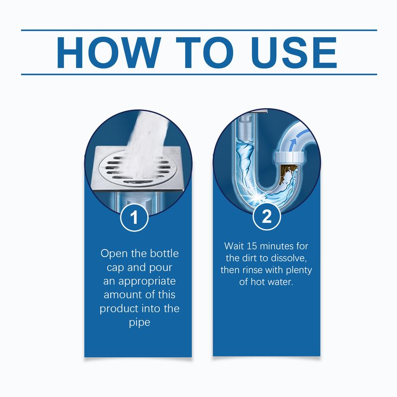 Jakehoe Pipe Remover Cleans And Decontaminates Clogged Pipes And Unclogs Kitchen Toilet Drain Fresheners_voghion.com