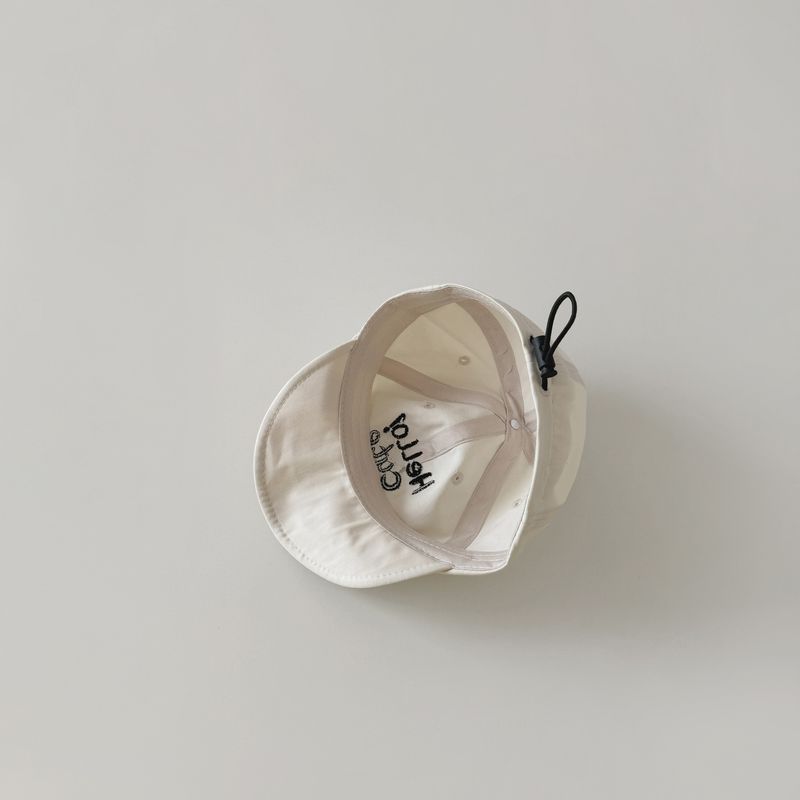 Cappello unisex per bambini, visiera sottile e morbida con motivo a paperella_voghion.com