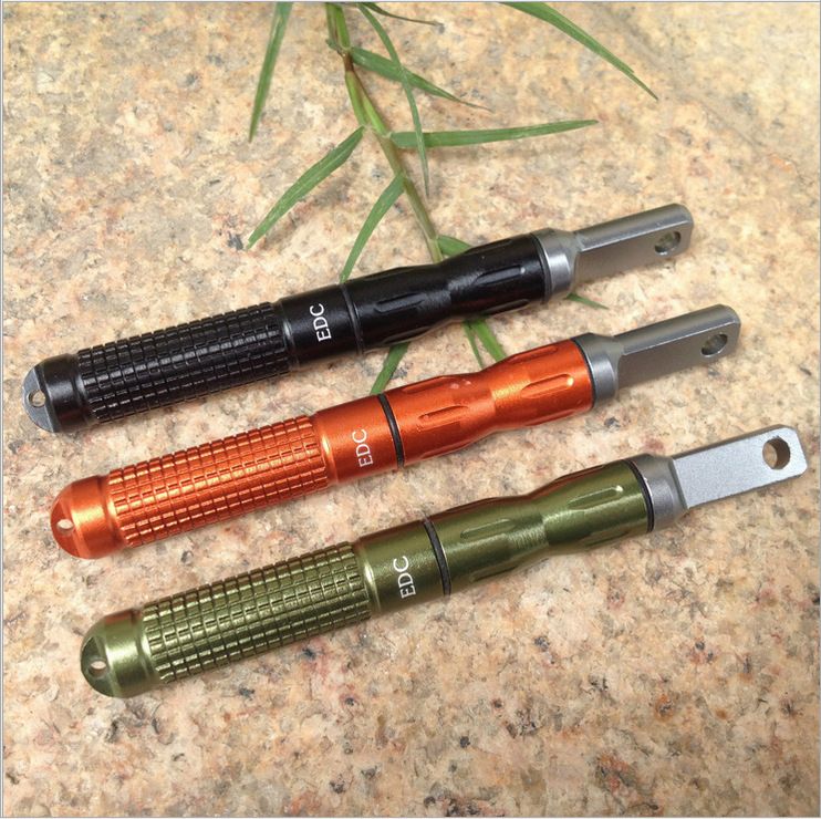 CNC Fully Waterproof Flint Fire Starter With Super Hard Alloy Scraper Blade Outdoor Camping Survival EDC Tool_voghion.com