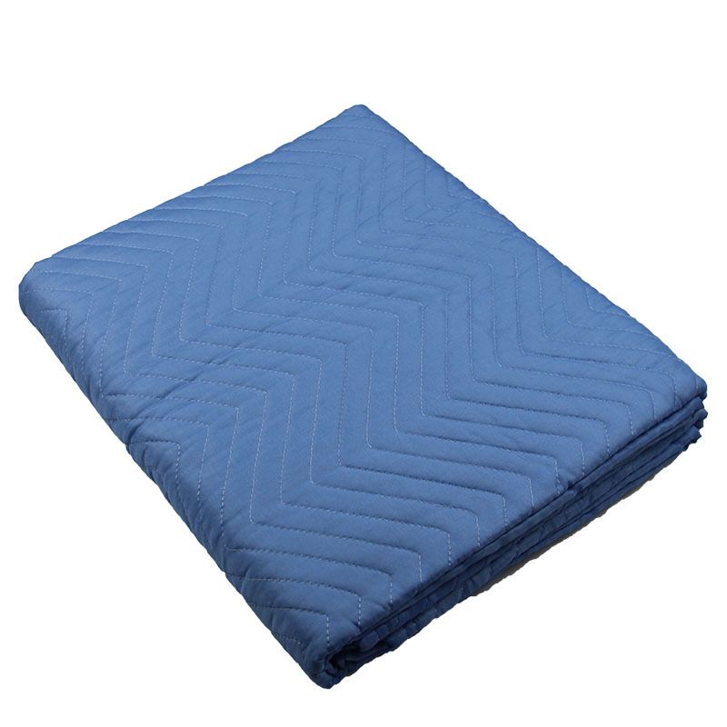 Coperta per imballaggio in poliestere agugliato, blu scuro, in fibra chimica per uso domestico_voghion.com