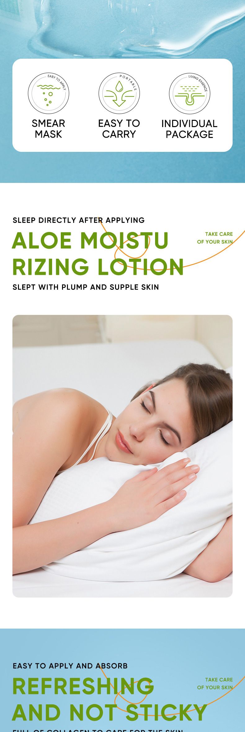 Volles englisches Aloe Vera-Gesichtswasser, 500 ml, SADOER, feuchtigkeitsspendendes Make-up-Wasser mit großer Kapazität_voghion.com