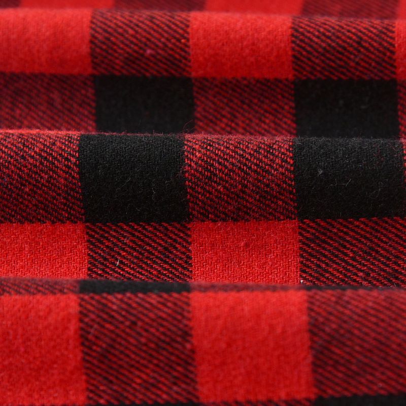 Ropa para niños Conjunto de pijamas para niños y niñas, ropa de casa a cuadros, ropa interior clásica cómoda, conjunto de dos piezas para niños_voghion.com