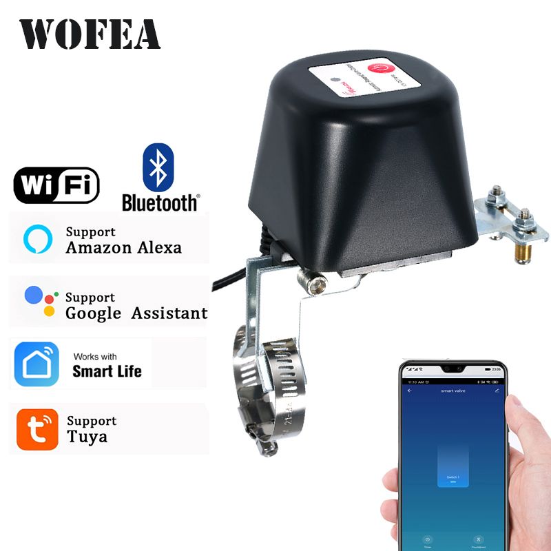 Woa Tuya Wifi Smart Manipulator Vae Controller Bluetooth For Water Gas Auto Shut ON Off With Alexa Google Home_voghion.com