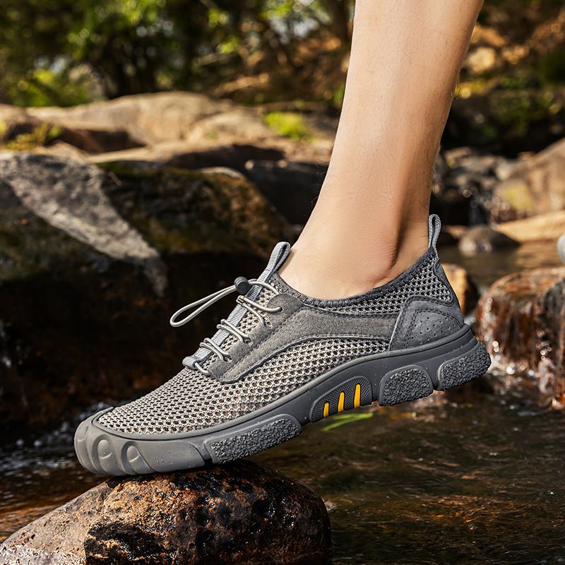 Scarpe casual Scarpe da uomo Scarpe in rete Scarpe da pesca Suola morbida Scarpe sportive casual da esterno Taglia grande_voghion.com