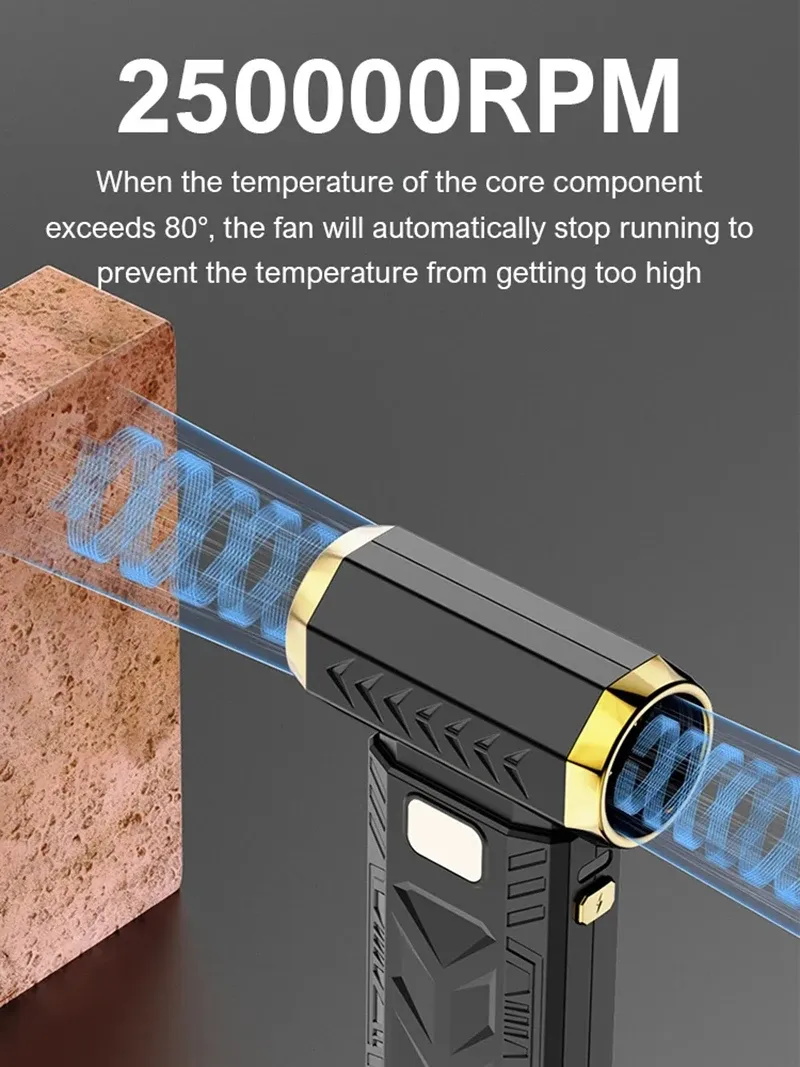 1000000RPM Super Powerful Air Blower Vacuum Blowing Suction Dust Cleaner Brushless Turbo_voghion.com
