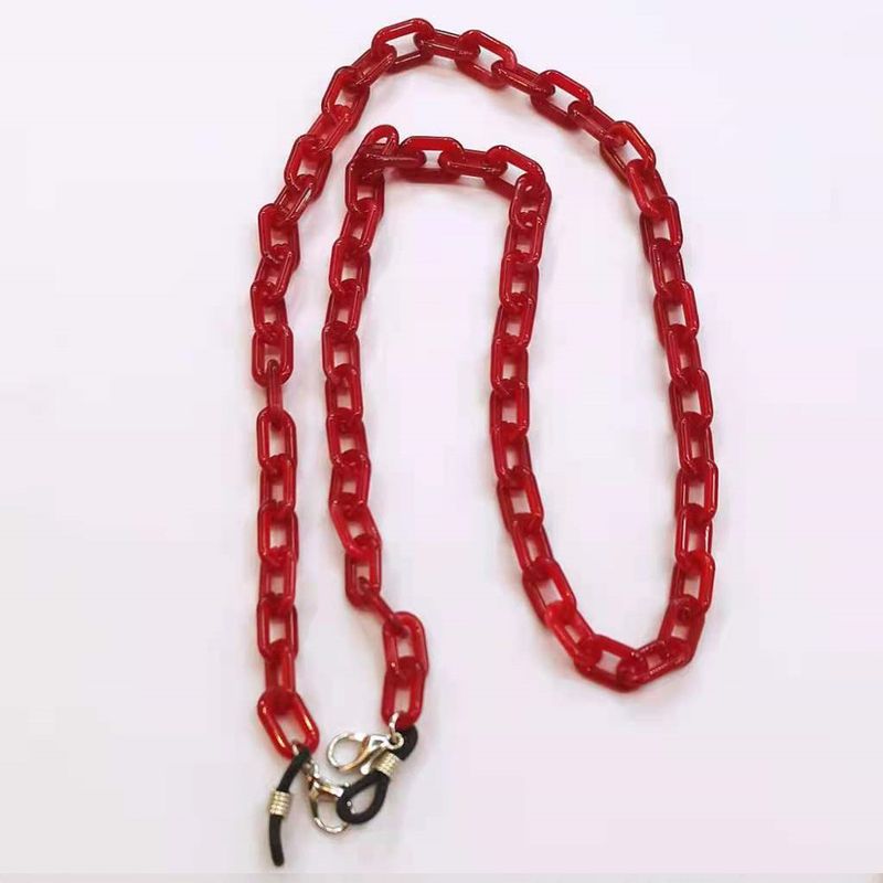 Acrylic Cross Hanging Mask Dual-Use Lanyard Glasses Extension Chain_voghion.com