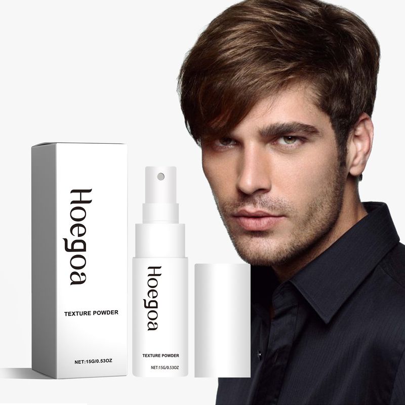 Haartexturpuder, lockiges Haar flauschiges Styling, glattes Kräuseln, natürlicher Glanz, langanhaltend und nicht fettend_voghion.com