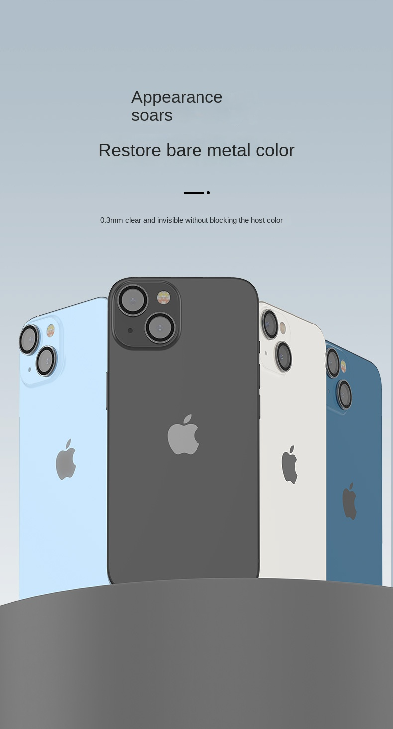 Schutzglas für iPhone 11 12 13 Pro Max Kameraobjektivschutz auf iPhone 12Pro 13Pro 14 Pro Max Kamerafolie_voghion.com