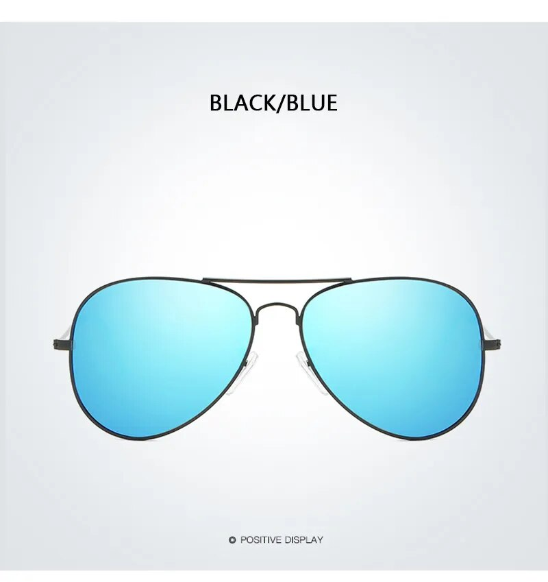 New Arrivals Classic Pilot Men Polarized Vintage Metal Ray Sunglasses Women Mirror Ride Male Colors uv400_voghion.com