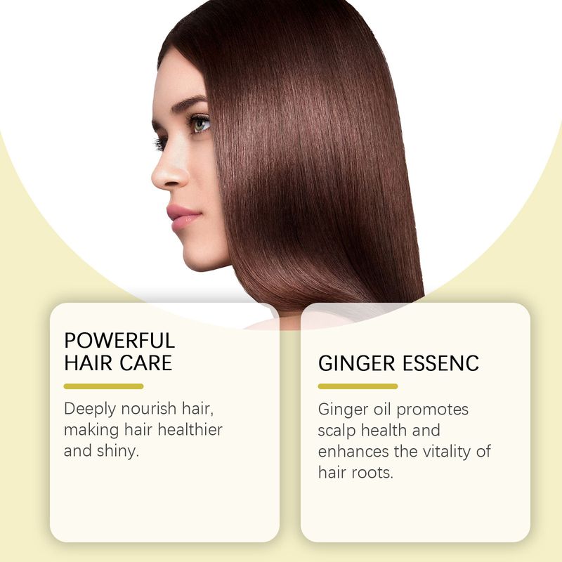EELHOE Ginger Rosemary Conditioner, naprawa suchości, nawilżanie włosów, zmiękczanie włosów, poprawa puszenia się_voghion.com
