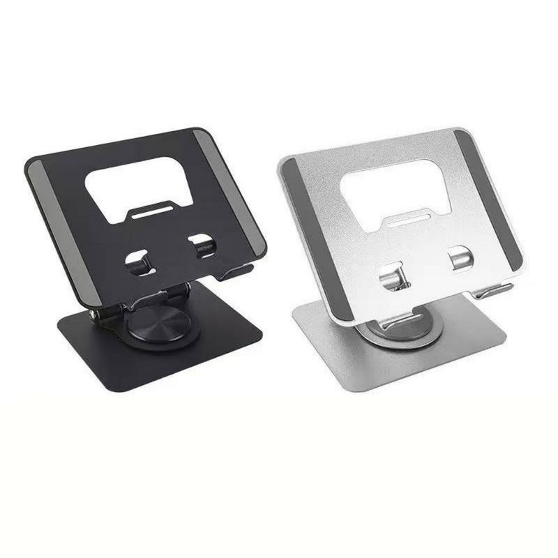 Stand Desk Stable Holder With Heavy And Thickened Metal Base For Large Tablet Device, Adjustable At Multiple Angles_voghion.com