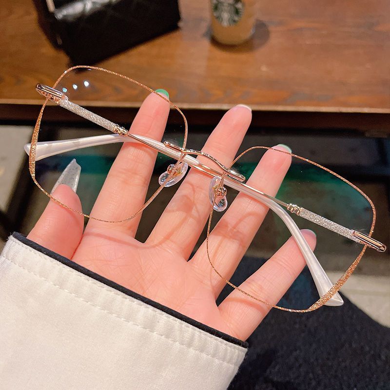 New style reading glasses fashion ladies starlight anti blue light reading glasses vibrato reading glasses eye protection_voghion.com