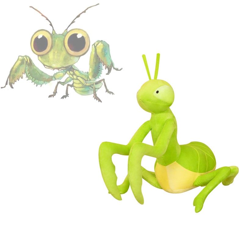Plush Large Praying Mantis Stuffed Toy Super Soft Short Plush Cute And Creative Doll Wholesale For_voghion.com