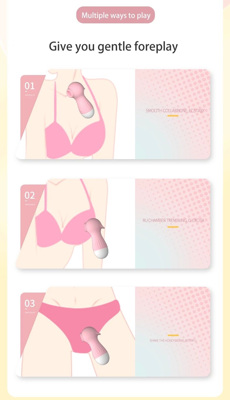 10 Modi Seepferdchen-Saugvibrator Klitoris-Saugstimulator Vaginal- und Analstimulator Nippelsauger Masturbator für Frauen und Erwachsene_voghion.com