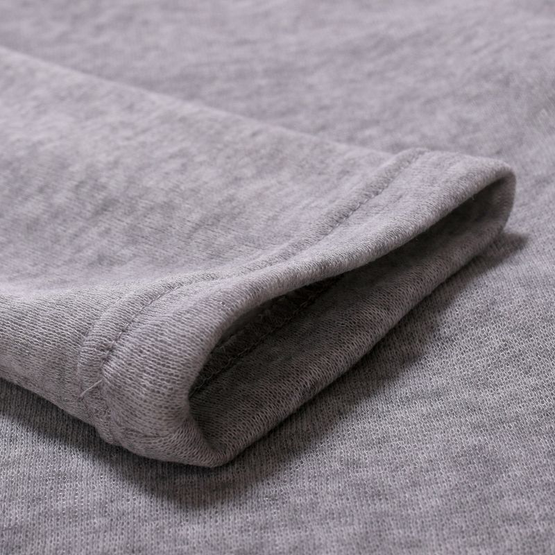 Autumn And Winter Hoodie Men Solid Color Plus Fleece Pullover Turtleneck T-shirt Primer Fleece Hoodie Men_voghion.com