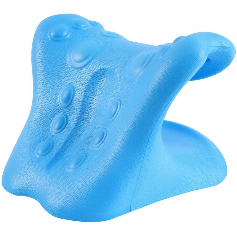 Magnetic Therapy Neck Pillow For Pain Relief - Cervical Traction Massager With Gravity Acupressure, 6+ Massage Nodes, EVA Foam Support For Neck_voghion.com