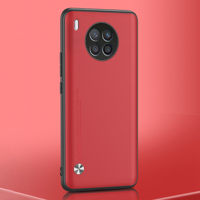 Huawei Nova 8i 8i luksusa PU ādas maciņš Honor 50 Lite 50Lite pārvalkam matēts silikona triecienizturīgs tālrunis_voghion.com