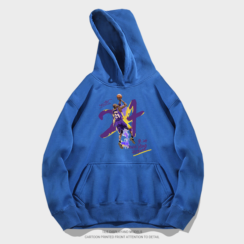 Kobe 24 Commemorative Pullover Hoodie For Men Women's Spring And Autumn Fashion Brand Young Student Basketball Hooded_voghion.com