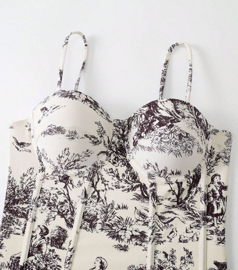 Neuer Einteiler für Frauen, schlankmachender Badeanzug mit Sonnenschutz und langem Rock, zweiteilig, Hard Pack_voghion.com