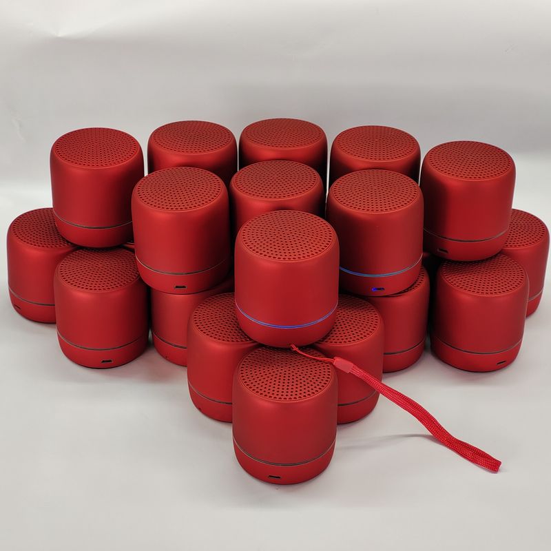 Alto-falante Bluetooth portátil com controle de voz por IA - Mini alto-falante sem fio com graves profundos, à prova d'água e poeira para ambientes externos_voghion.com