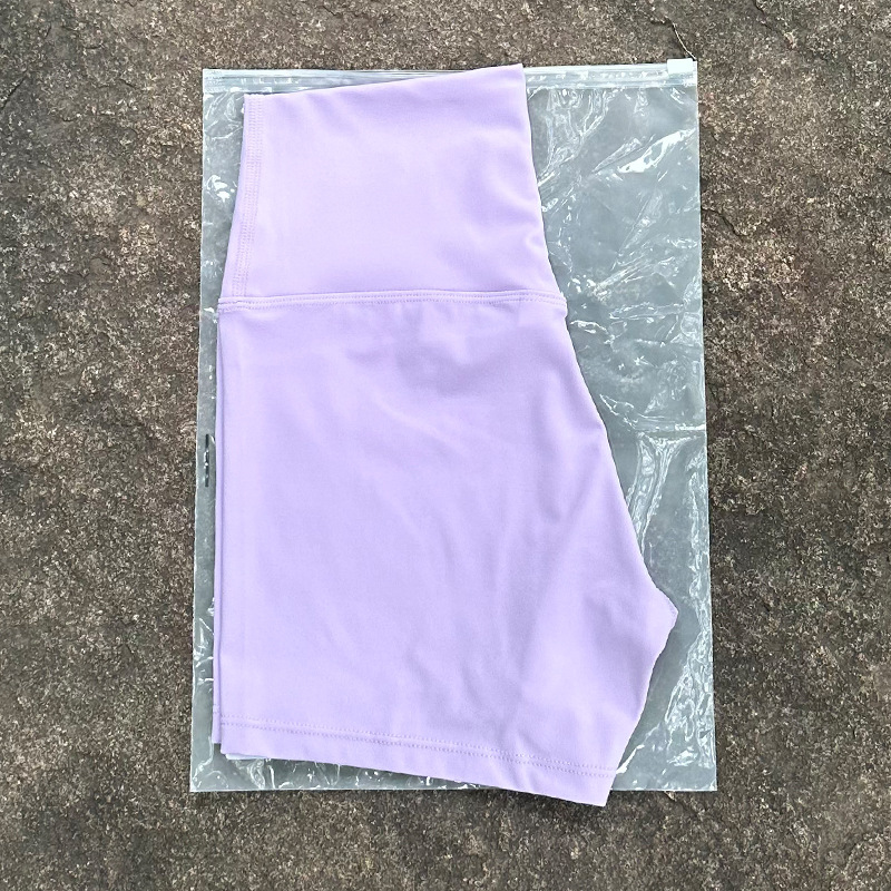 Pantalones cortos deportivos de tres piezas de nailon ajustados para yoga de cintura alta, de calidad inmejorable, nuevos y bonitos._voghion.com