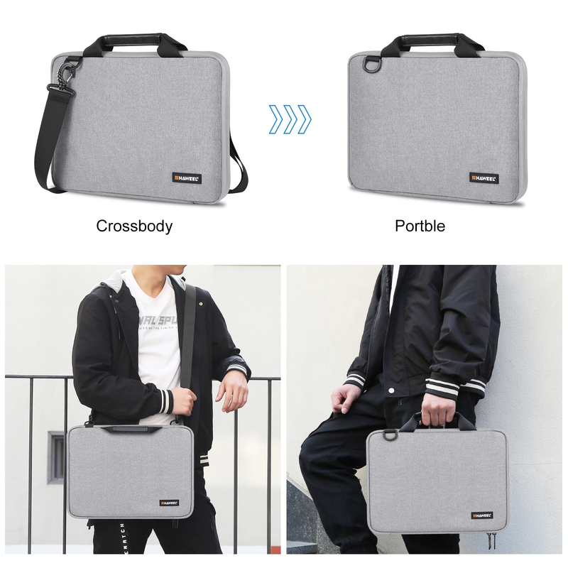 HAWEEL Laptop Bag For Macbook Samsung Lenovo Sony Notebook Computer Laptop Sleeve For DELL CHUWI ASUS HP 14 15 Inch Laptops Case_voghion.com