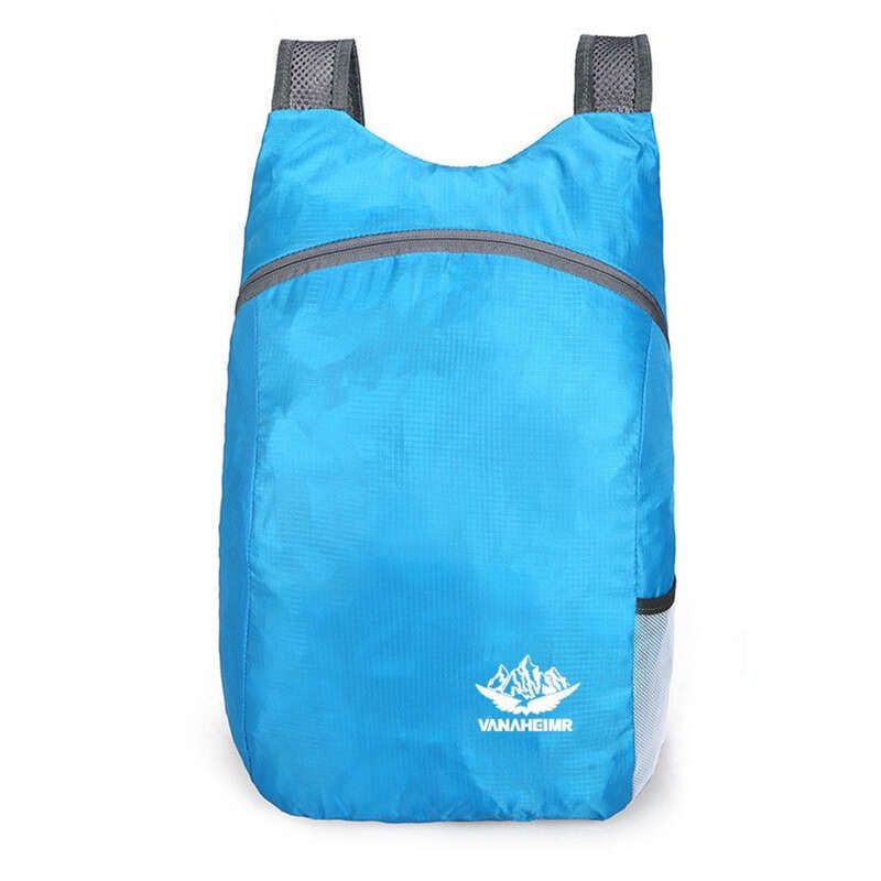 Borsa pieghevole per uomo e donna, borsa ultraleggera per sport all'aria aperta, zaino da viaggio pieghevole e facile da stampare_voghion.com